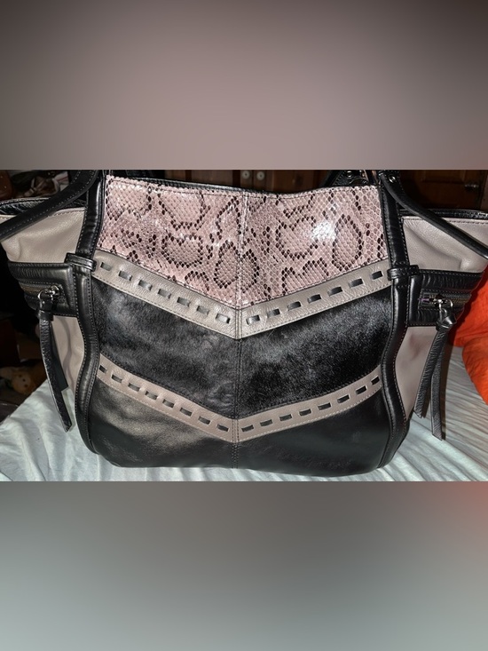 Sharif Handbags - Sharif Calf Hair and Leather Tote